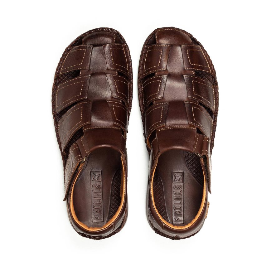 Men's Pikolinos TARIFA Sandals Brown | NZ B82Q059